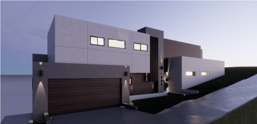 los-angeles-hillside-custom-home-front-exterior